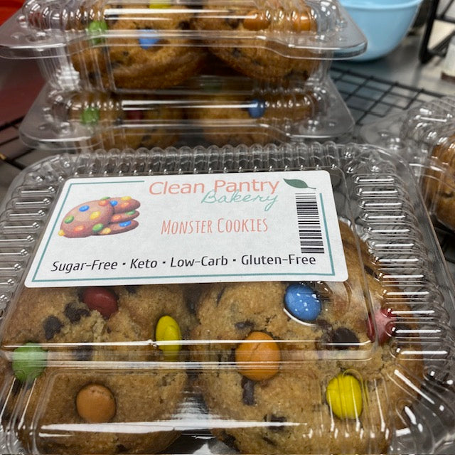 Sugar-Free, Gluten-Free Monster Cookies