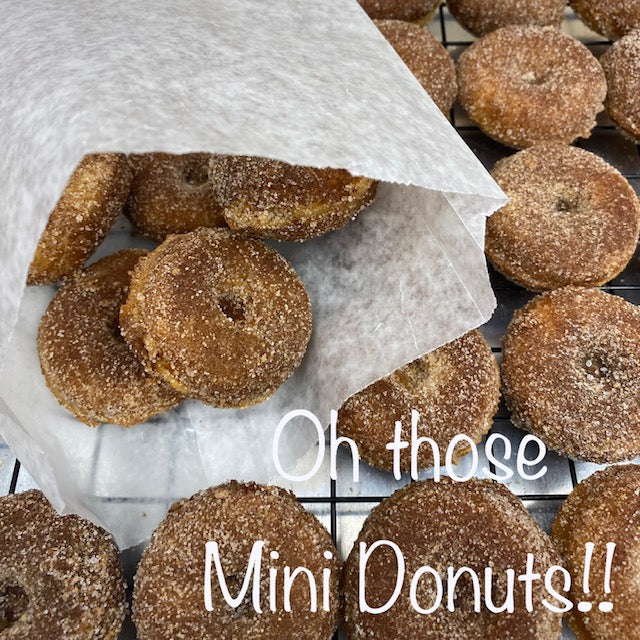 Cinnamon Sugar Mini Donuts