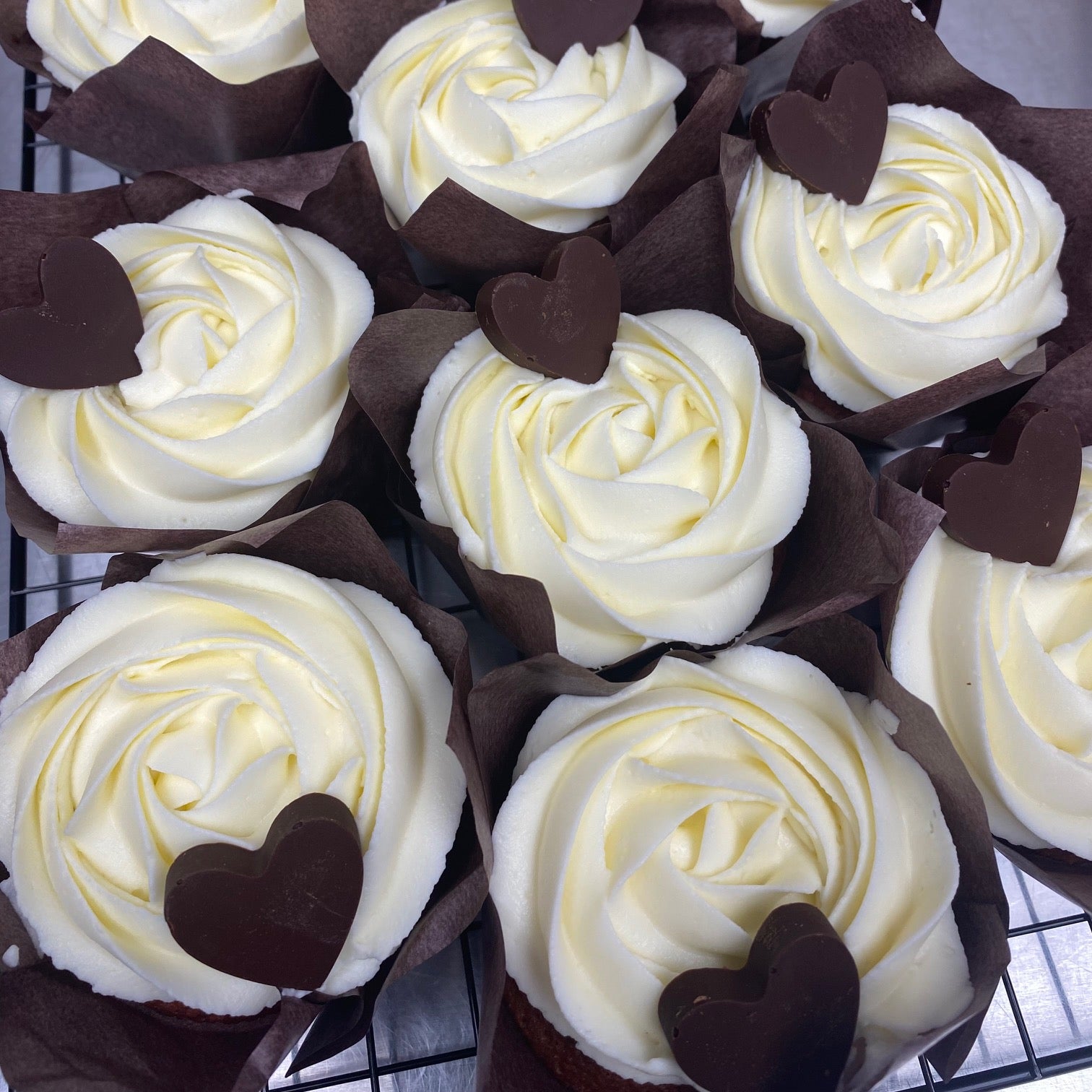 Valentine's Red Velvet Cupcakes (Pre-Order)