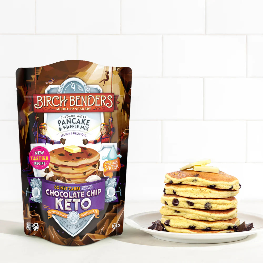 Keto Chocolate Chip Pancake & Waffle Mix