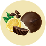 72% Dark Chocolate Lemon Creme Cups