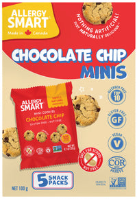 Allergy Smart Mini Chocolate Chip Cookies