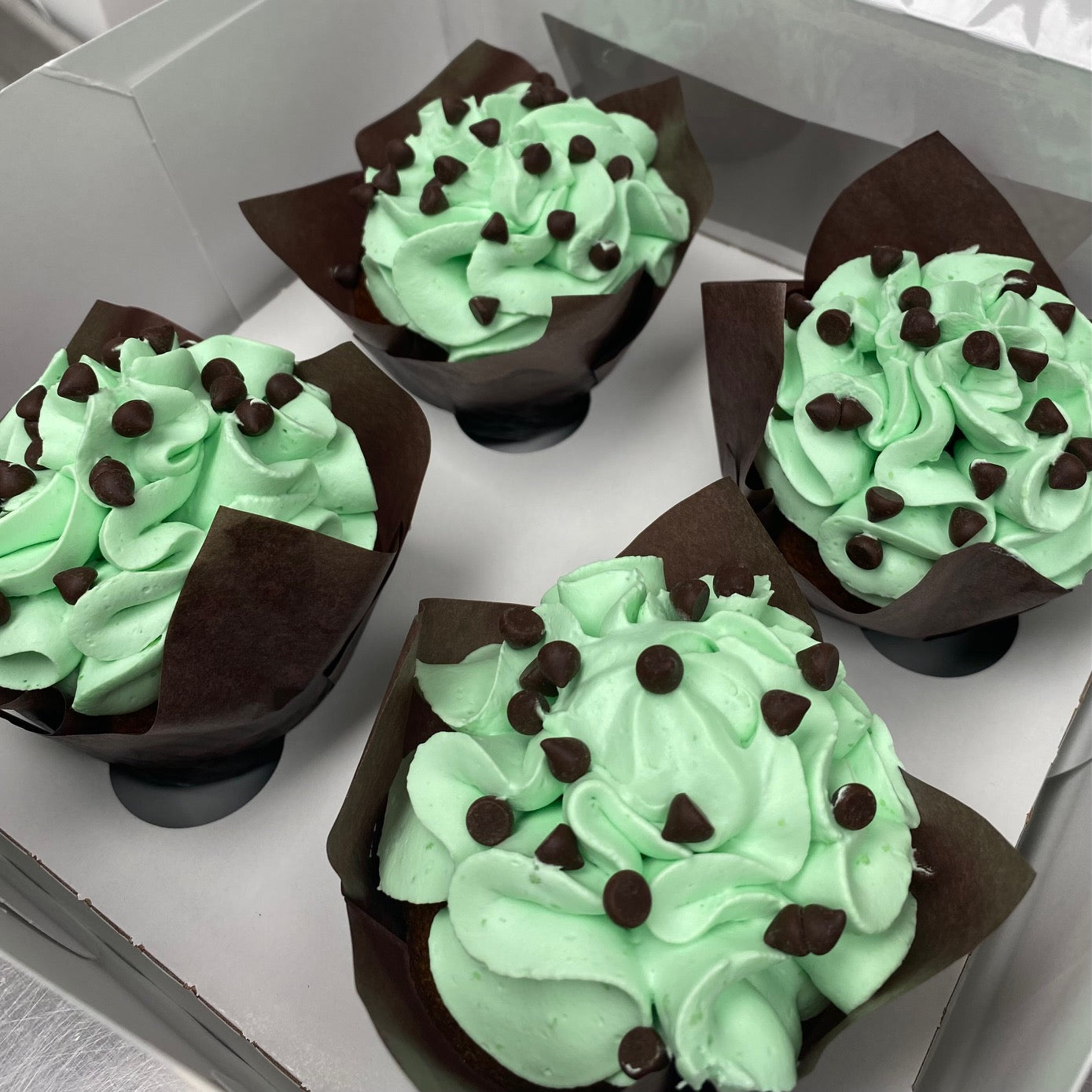 Mint Chocolate Chip Cupcakes (Pre-Order)