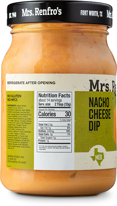 Mrs. Renfro's Nacho Cheese Dip