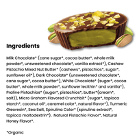 Milk Chocolate Pistachio Cups - Dubai Style