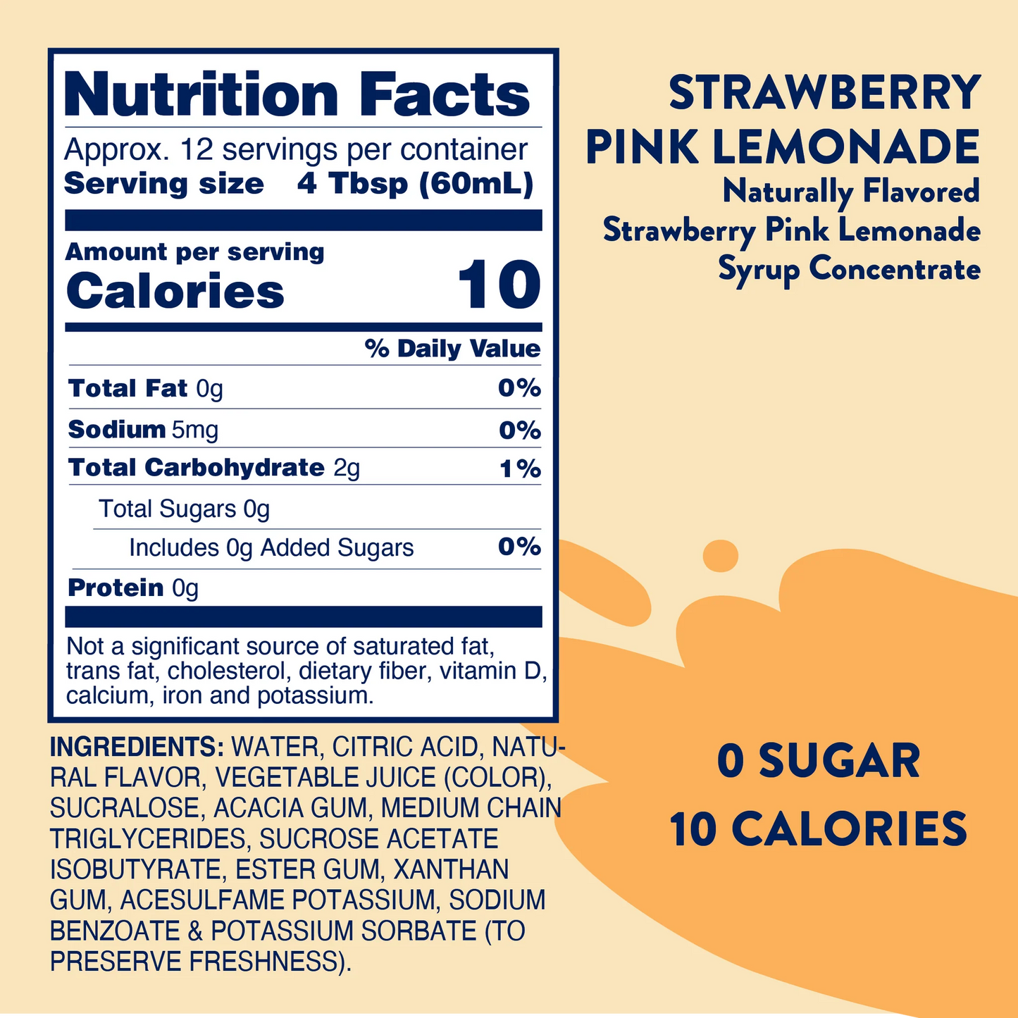 Skinny Syrups - Tea & Lemonade Concentrates