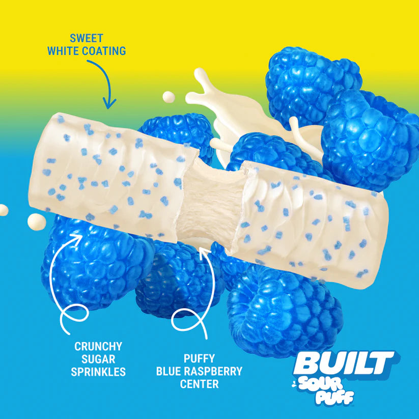 Built SOUR Puffs Bars