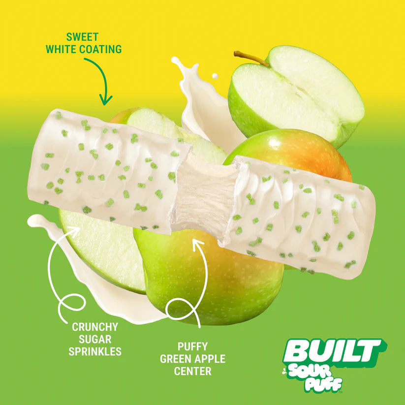 Built SOUR Puffs Bars