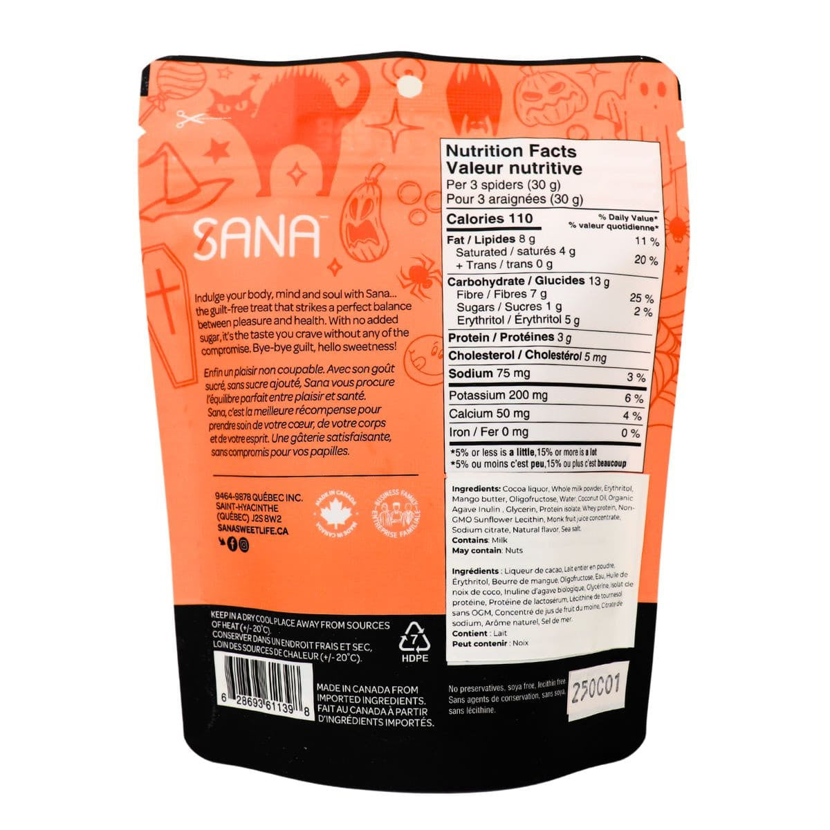 Spider Bites (Milk Chocolaty Creamy Caramel)