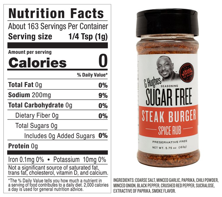 Sugar Free Seasonings