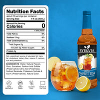 Sugar-Free Syruvia Syrups