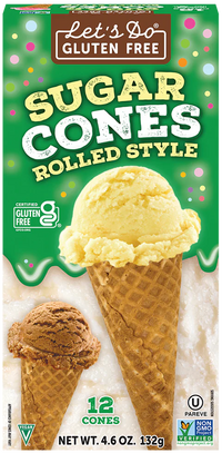 Gluten Free Sugar Cones