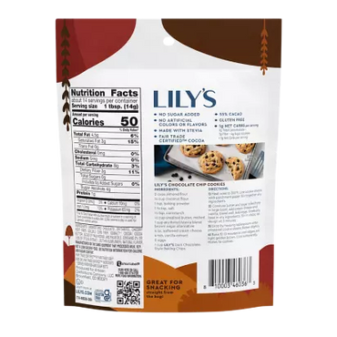 Lily's Sugar-Free Dark Chocolate Chips