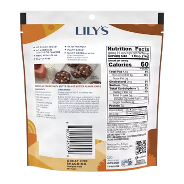 Lily's Sugar-Free Peanut Butter Chips
