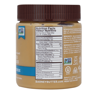 Bare Smooth Almond Butter (No Sugar Added)