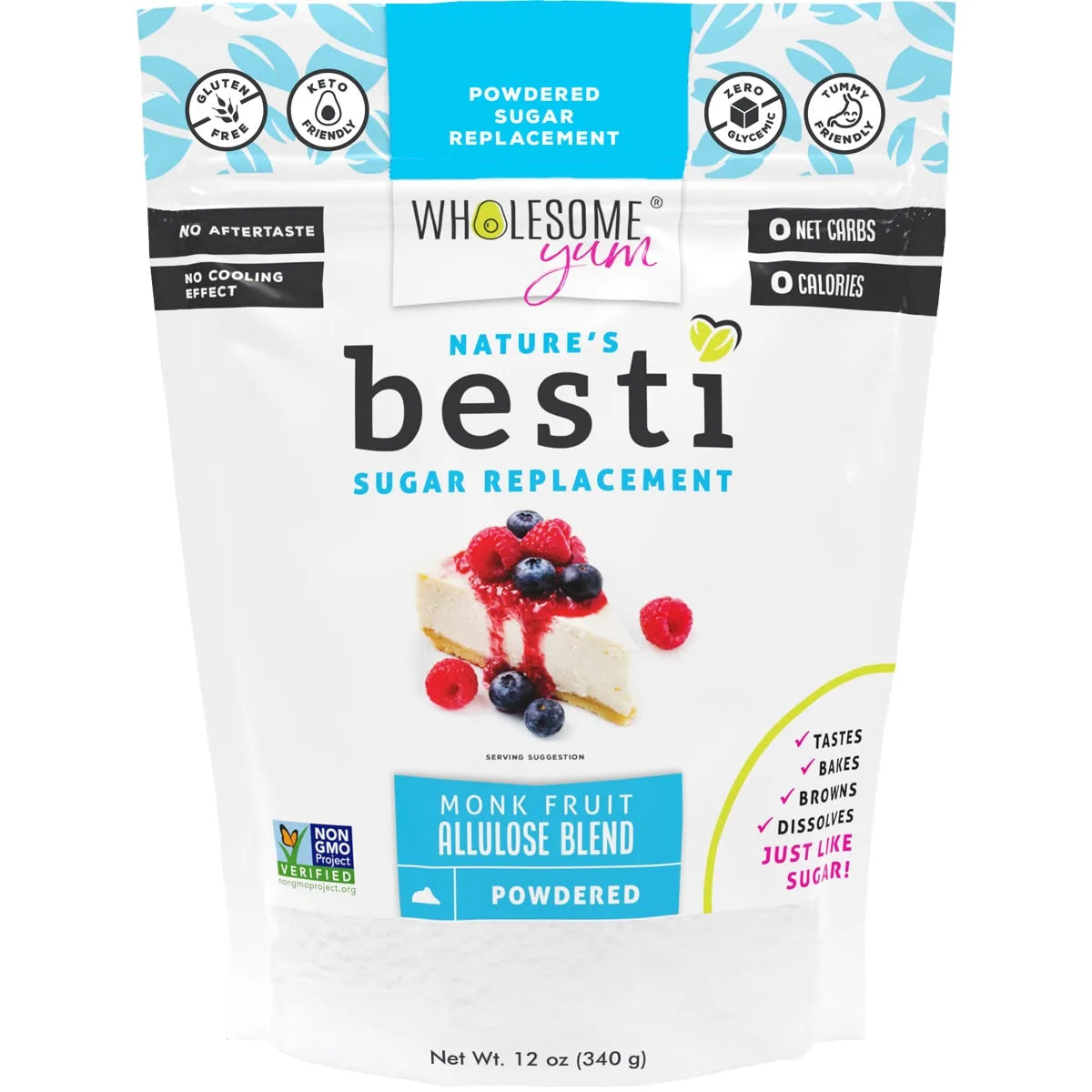 Besti Powdered (Monkfruit/Allulose Blend) Sweetener