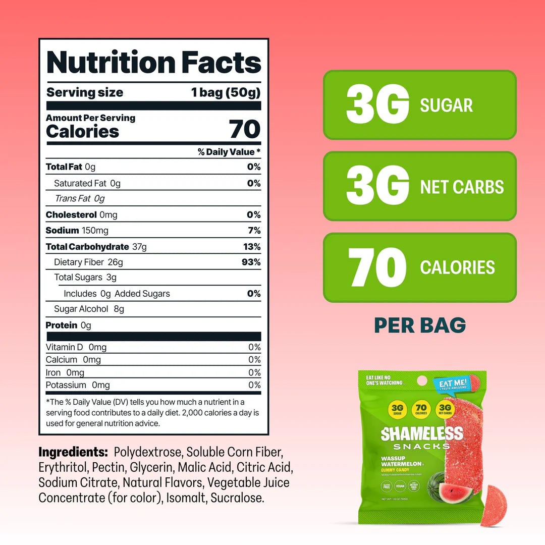 Shameless Gummy Snacks