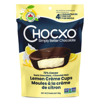 72% Dark Chocolate Lemon Creme Cups