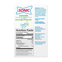 Zero Sugar Drink Singles - Sonic Limeade