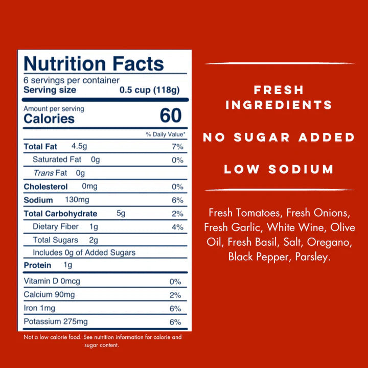No-Sugar-Added Pasta Sauce