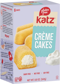 Gluten Free Vanilla Heaven Creme Cakes