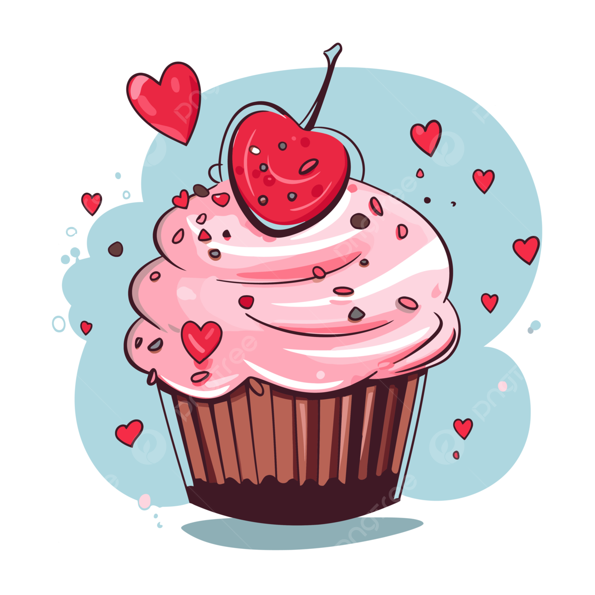 Assorted Valentine's Cupcakes