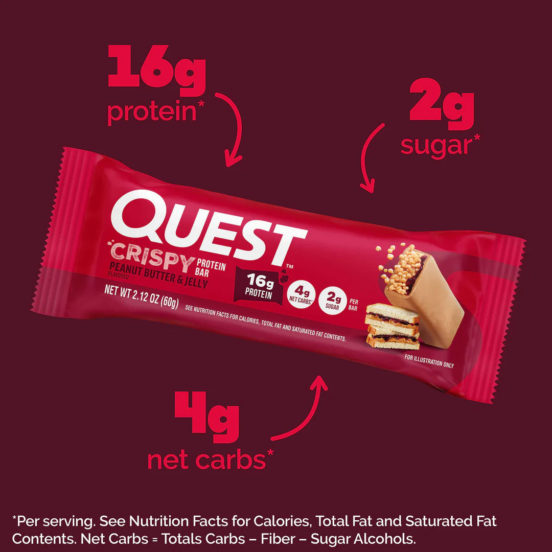 Quest Crispy Hero & Stacks Bars