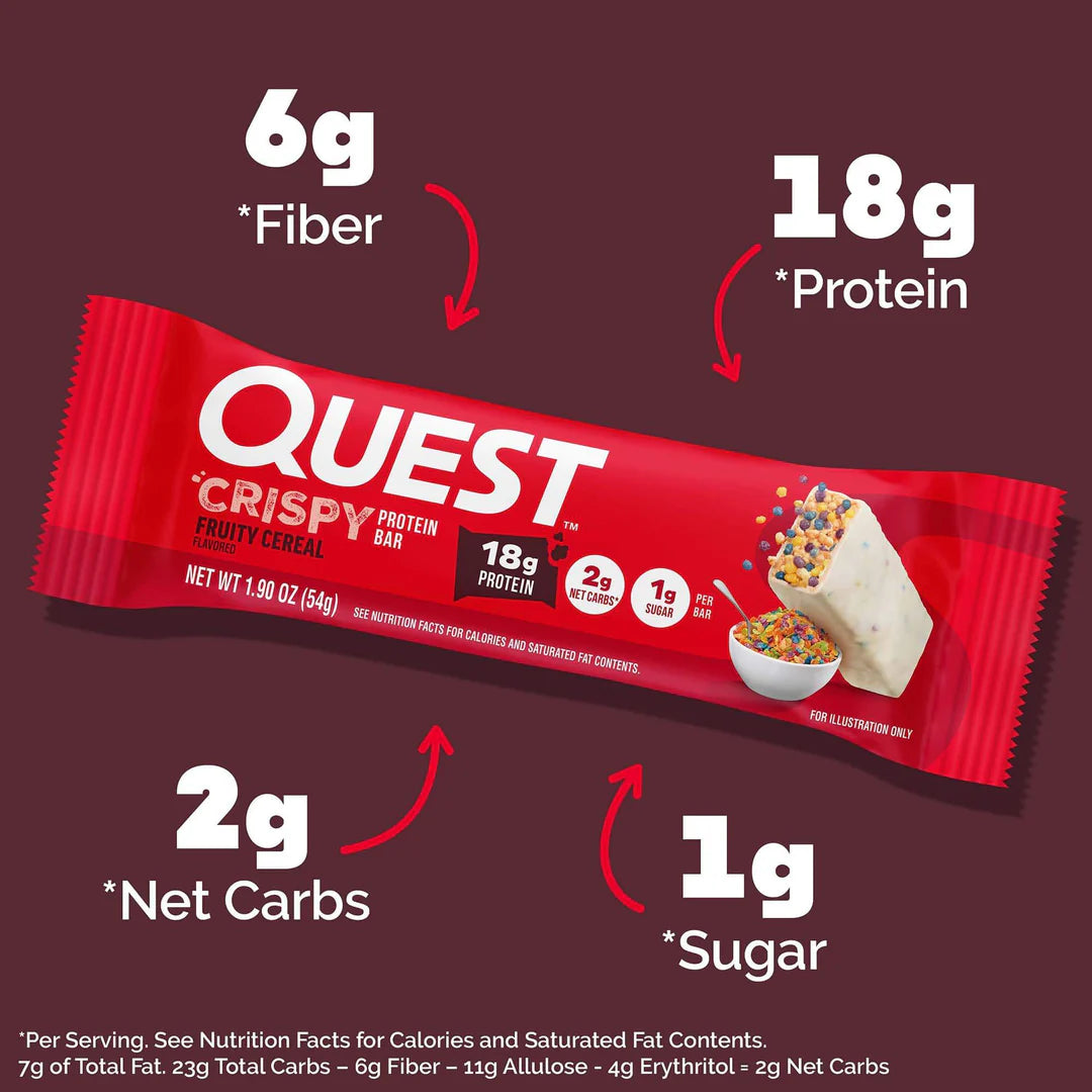 Quest Crispy Hero & Stacks Bars