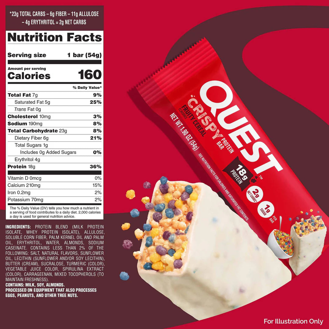 Quest Crispy Hero & Stacks Bars