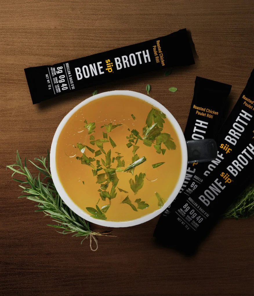 Roasted Chicken Bone Broth (Single Serve)