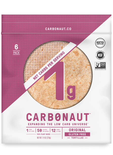 Low-Carb, Gluten-Free Original Tortillas