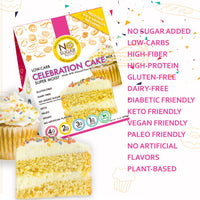 Low Carb Celebration Cake Mix