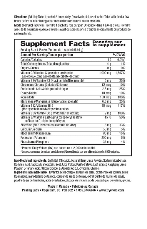 Vitamin C & Multivitamin Drink Mix - Sugar Free