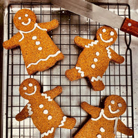 Gluten-Free, Dairy-Free & Sugar-Free, Keto Gingerbread Cookies - Decorating Kit (Pre-Order)