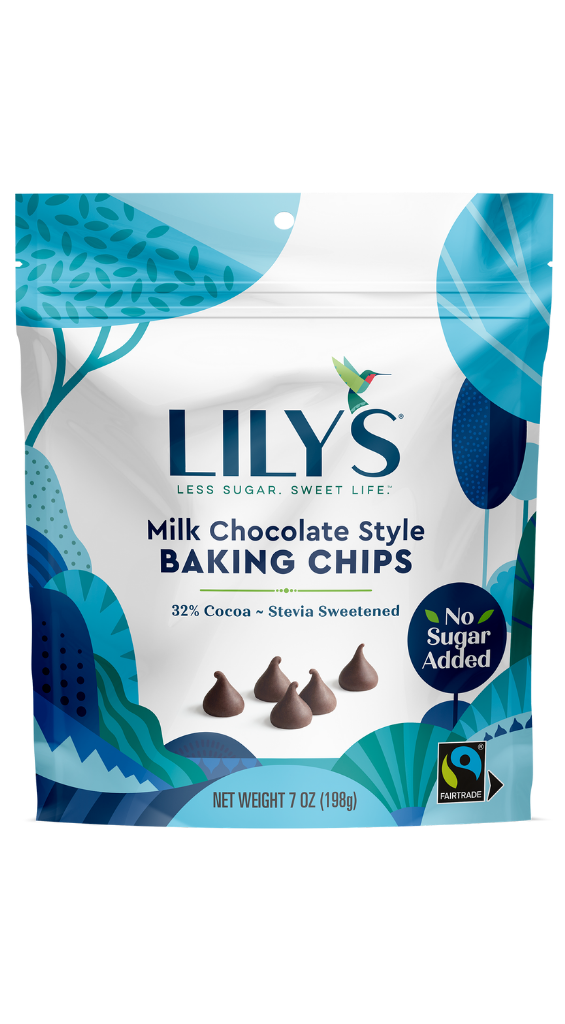 Lily's Sugar-Free Milk Chocolate Style Baking Chips