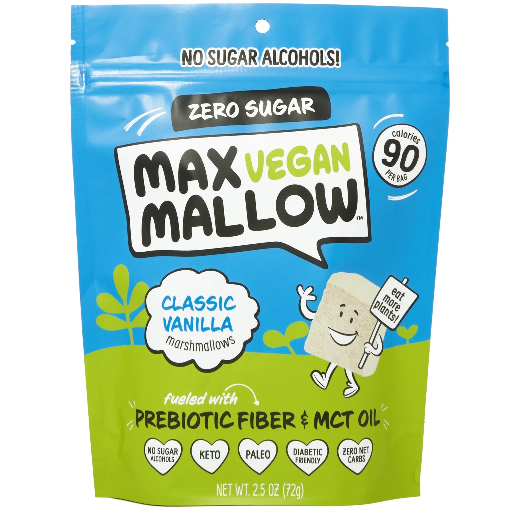 Vegan & Sugar Free Marshmallows - Vanilla