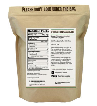 Organic Oat Fibre