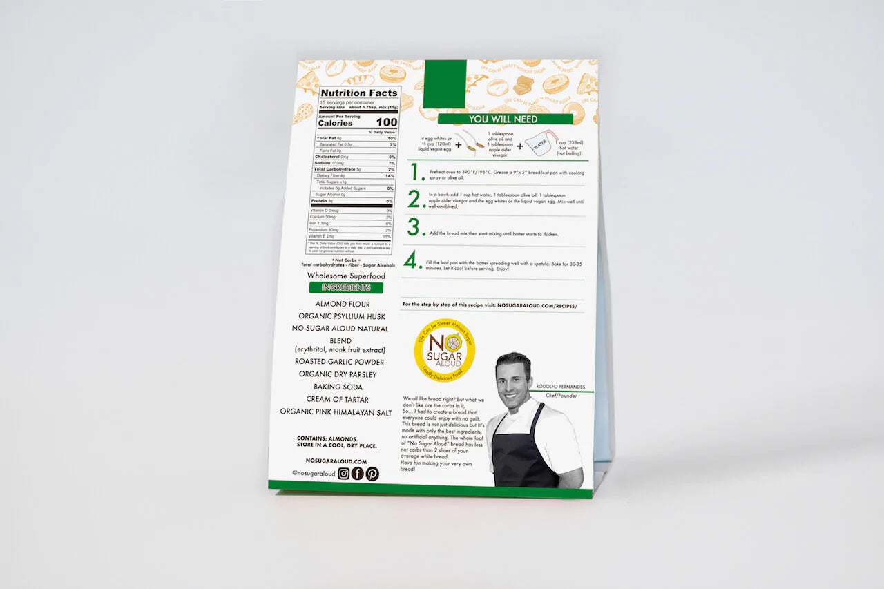 Low Carb Roasted Garlic OhSome Bread Mix