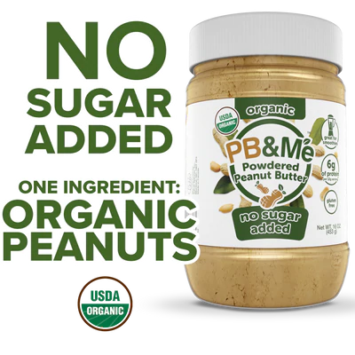 Organic No-Sugar-Added Powdered Peanut Butter