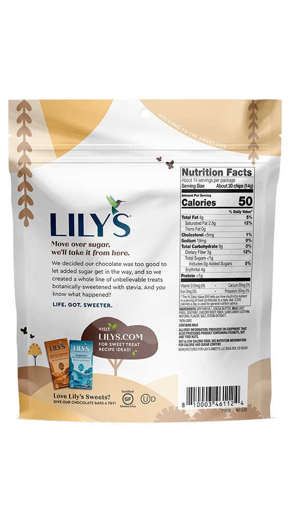 Lily's Sugar-Free White Chocolate Chips