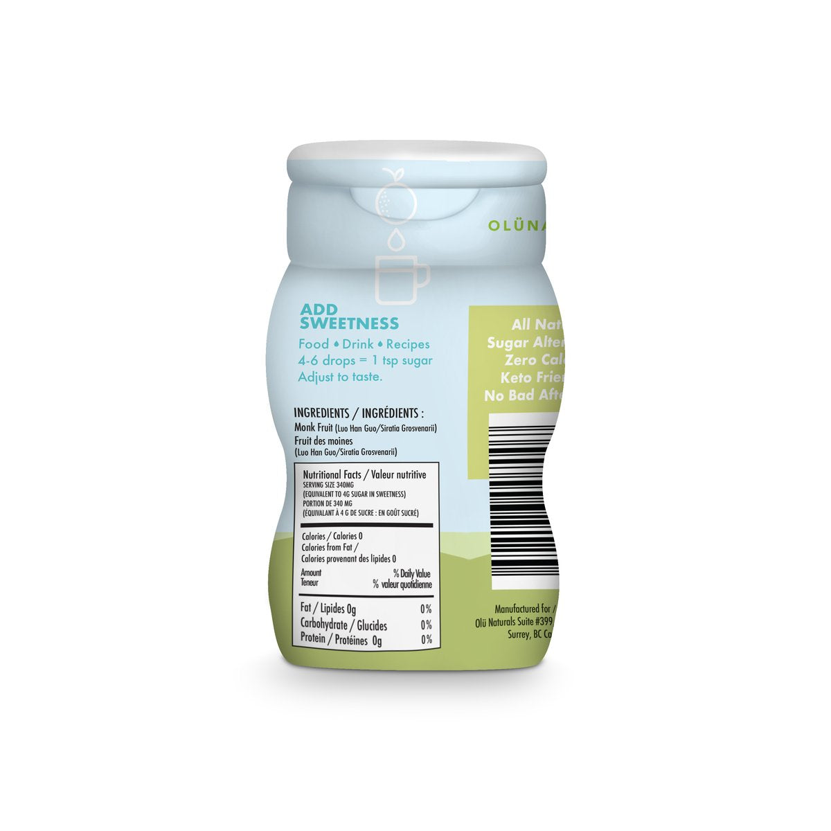 Liquid Monk Fruit Sweetener
