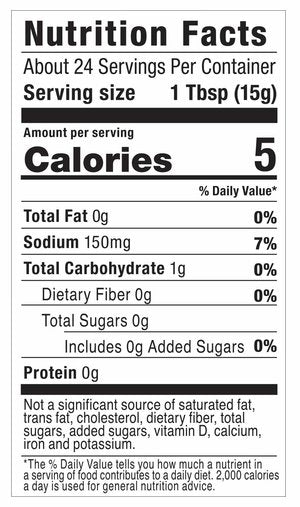 Sugar Free Steak Sauce