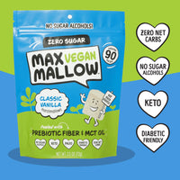 Vegan & Sugar Free Marshmallows - Vanilla