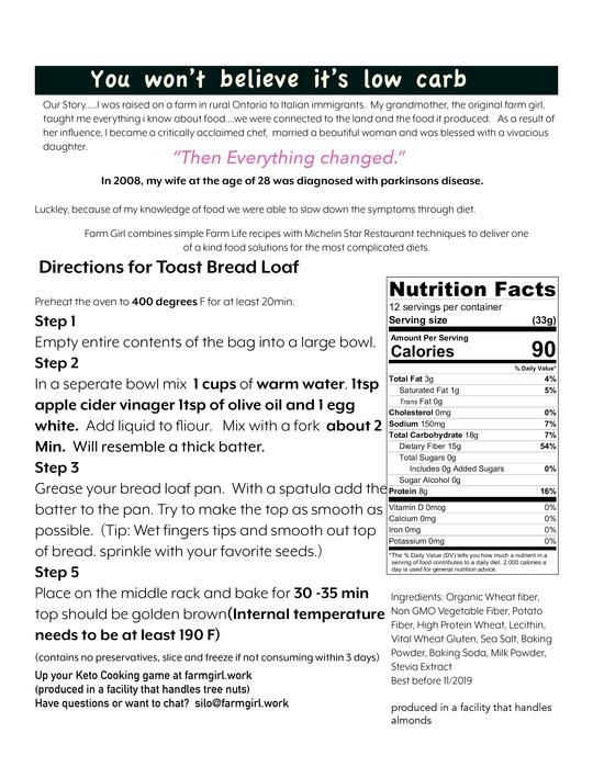 Low Carb Bread Mix