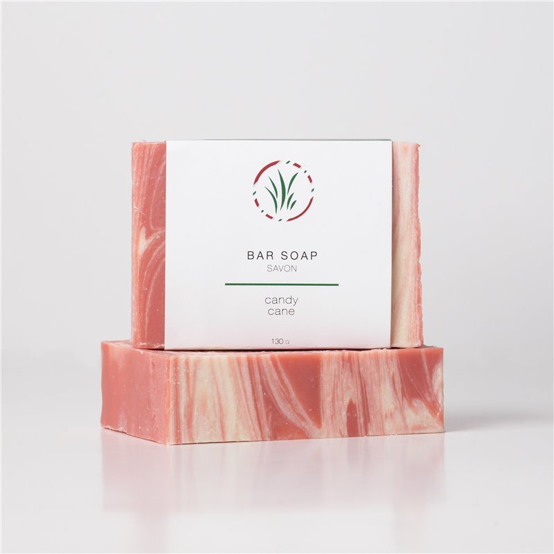 Candy Cane Bar Soap