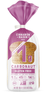 Carbonaut Gluten-Free Cinnamon Raisin Bread